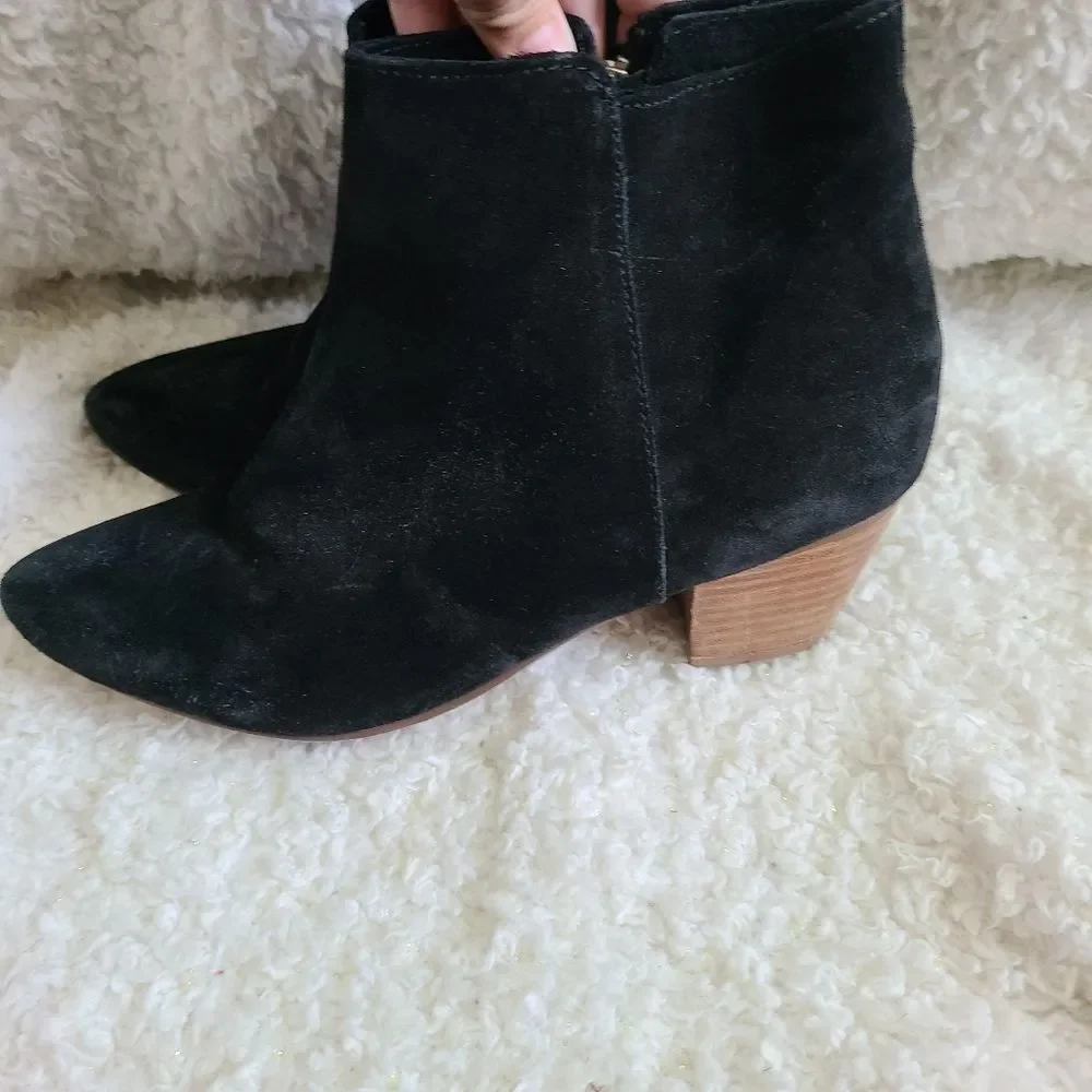Coconuts by Matisse Black Suede‎ Leather Ankle Boot
